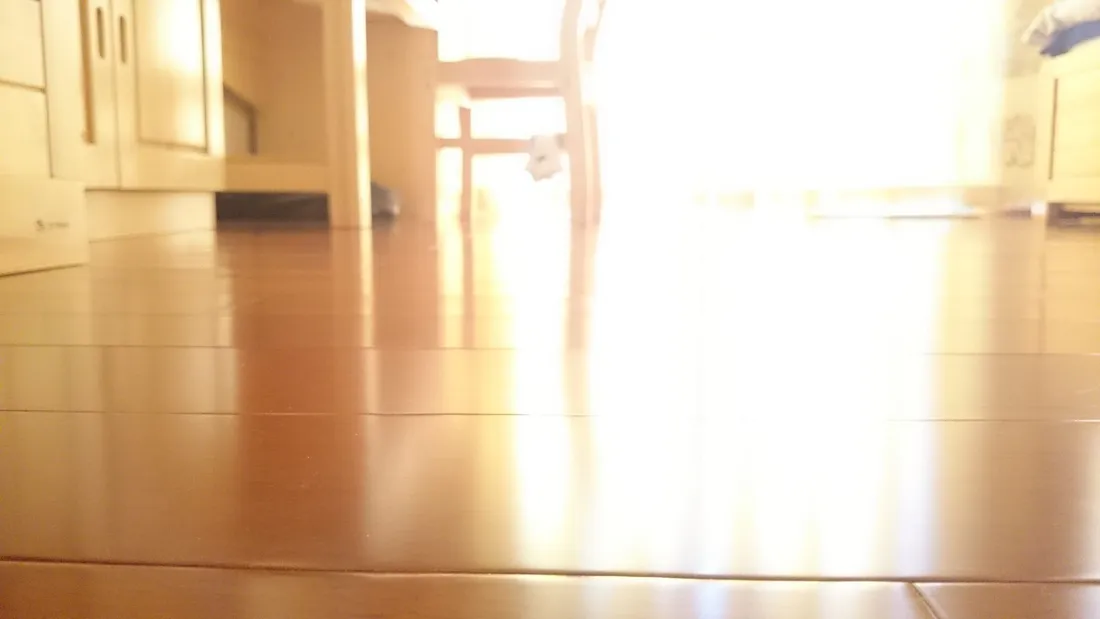 Holzboden im Wohnraum