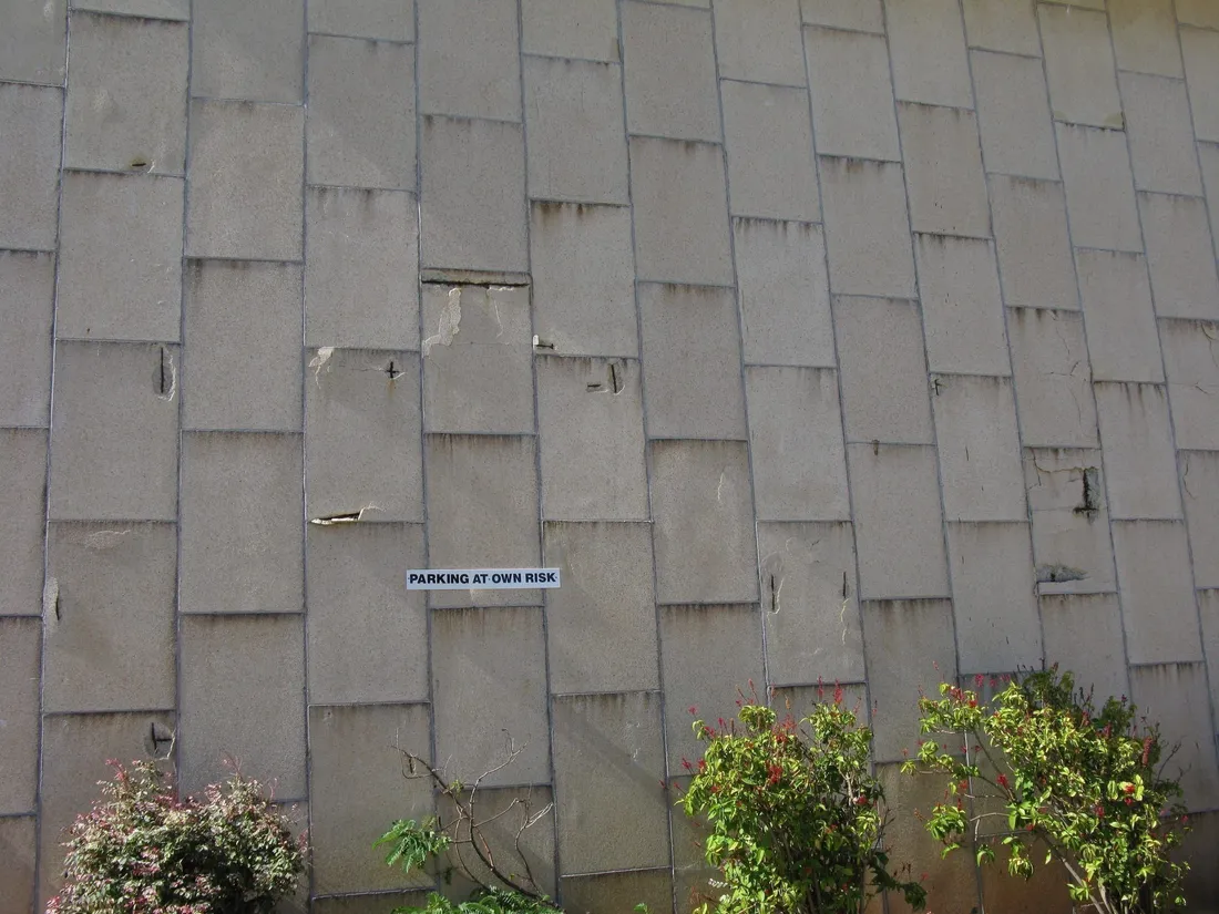 Riss in einer Wand