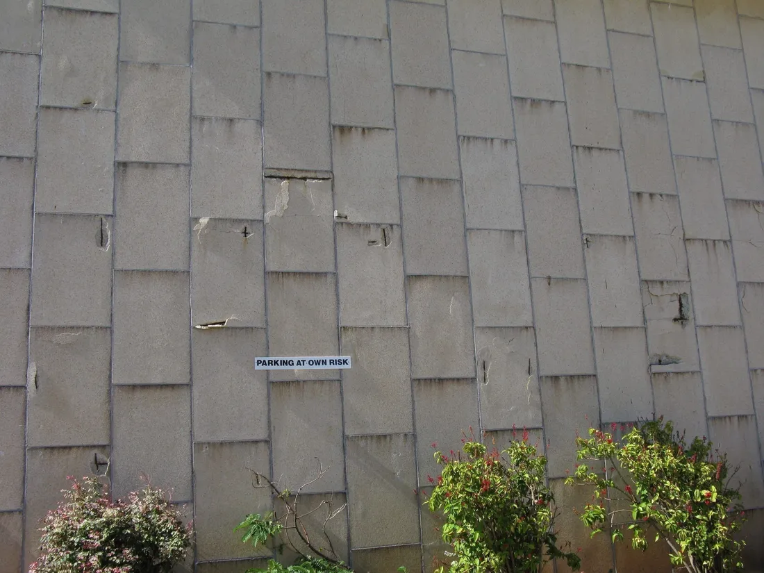 Riss in einer Wand